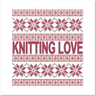 Knitting Pattern - Fair Isle Knitting Posters and Art